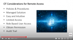 A top question we hear about remote access regards security. Protecting equipment is at the forefront of everyone’s minds, especially lately. Ideally, the solution you choose should be loved by both IT and OT. We recently hosted a series of tutorials about security considerations for both groups.